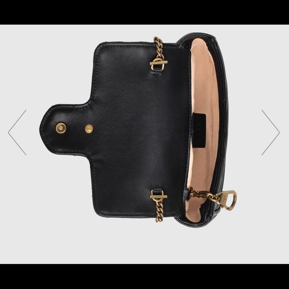 Authentic Gucci Marmont Matelasse Mini Bag - Picture 3 of 11